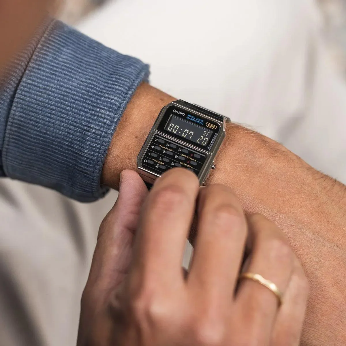 RELOJ CASIO CALCULADORA CA-500WEGG