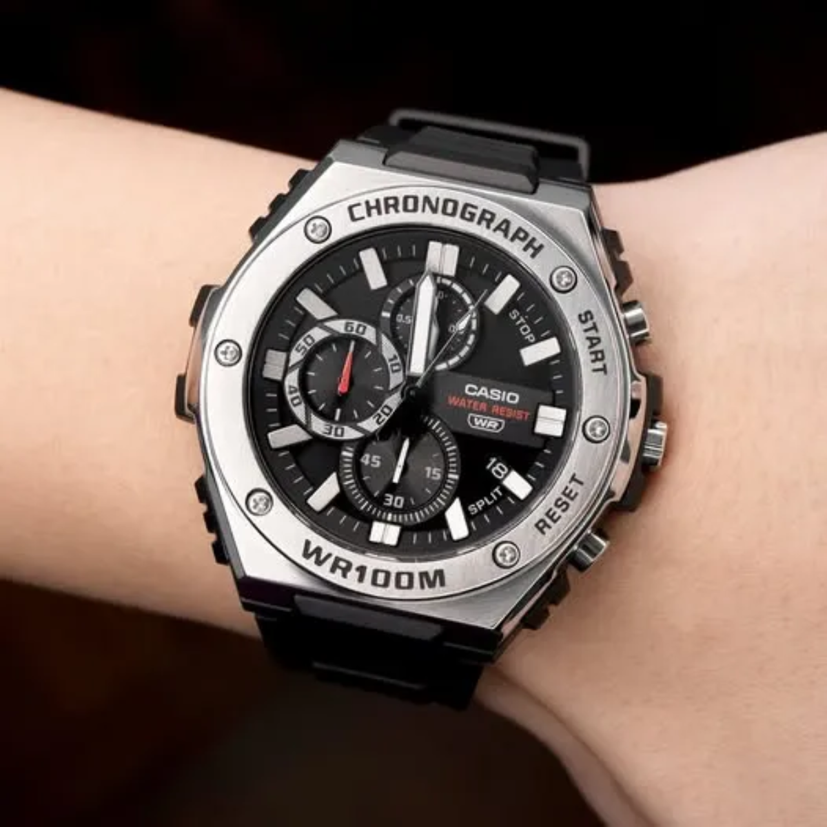 RELOJ CASIO MWA-300H-1A MULTIFUNCIONAL