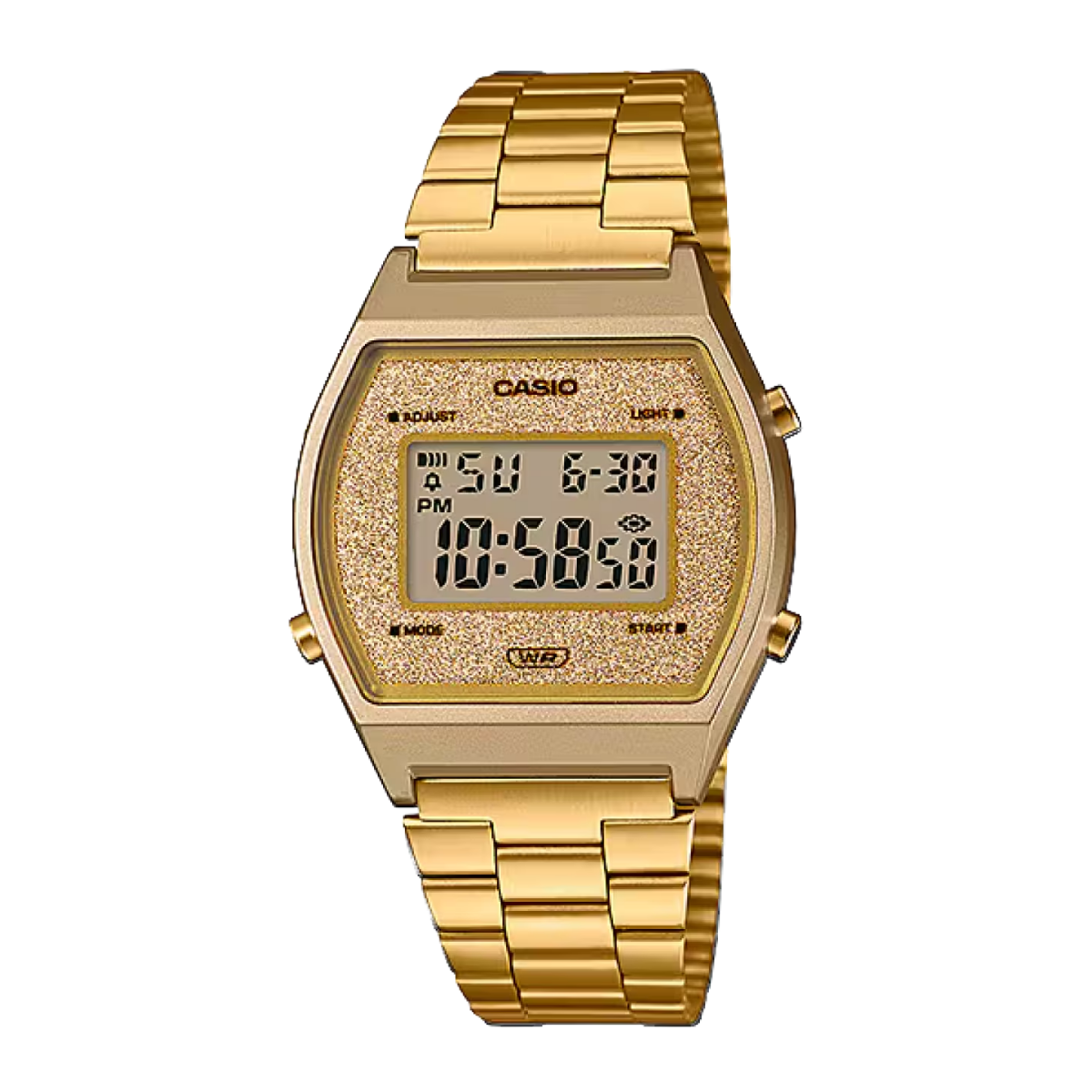 RELOJ CASIO DIGITAL B-640WGG-9 DORADO ACERO