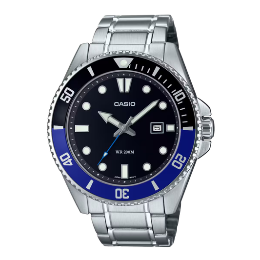 RELOJ CASIO MDV-107D-1A2 ACERO