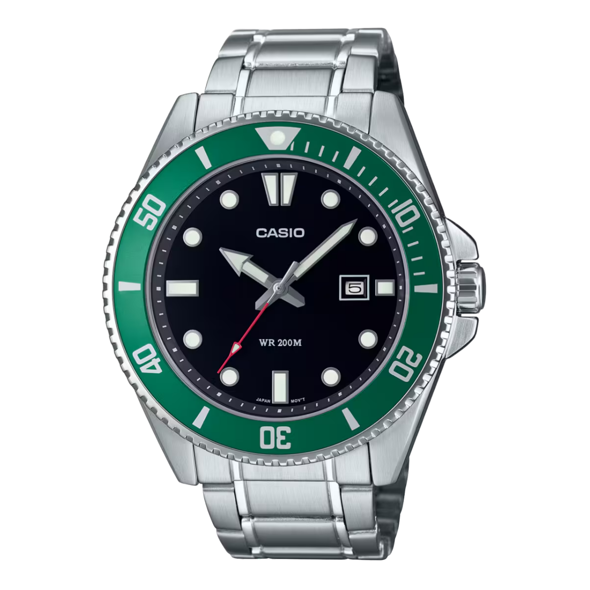 RELOJ CASIO MDV-107D-3A ACERO