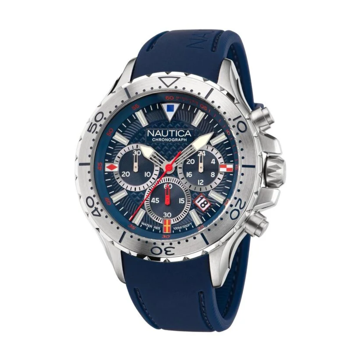 RELOJ NAUTICA NAPNSF201 BANDERAS SILICONA
