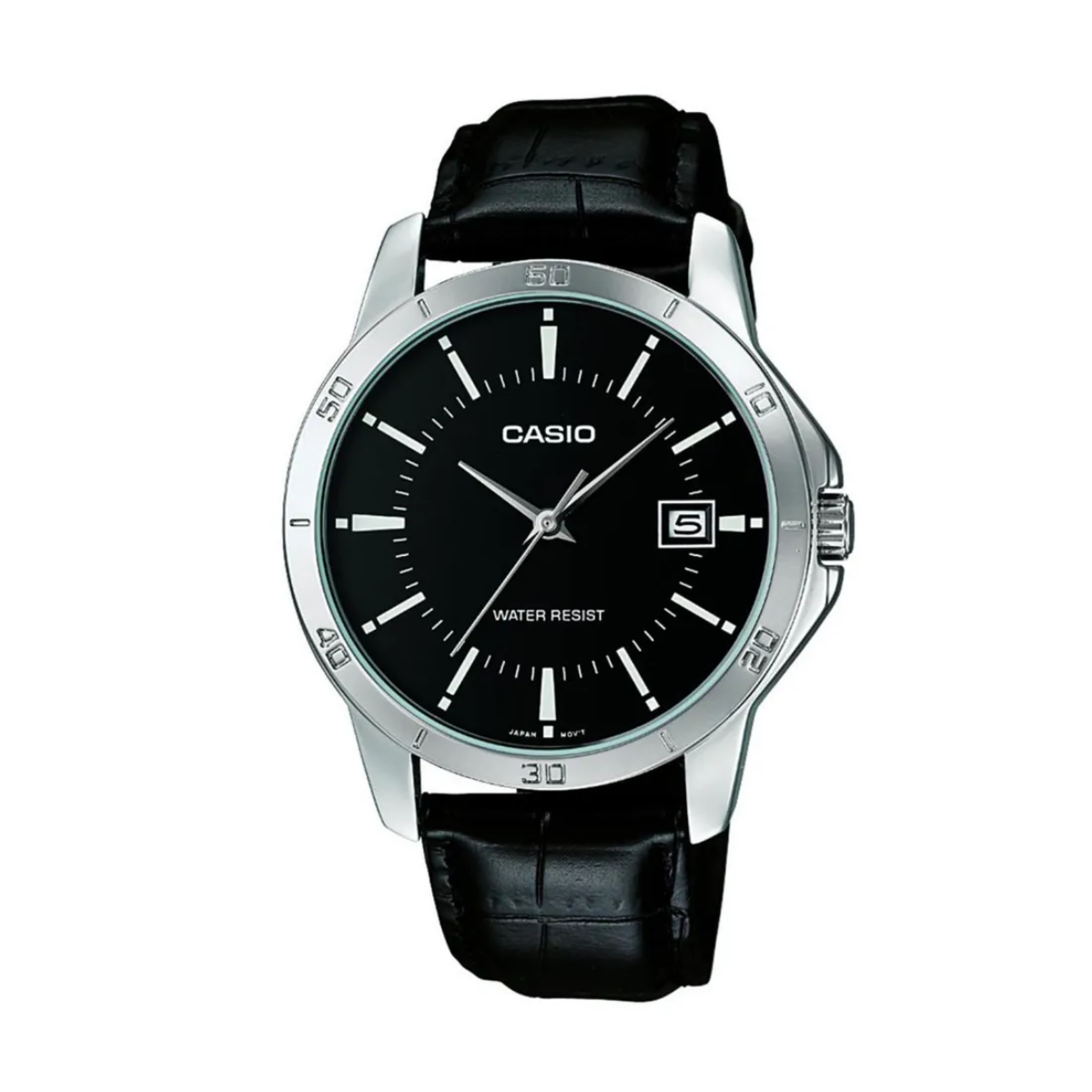 RELOJ CASIO CLASICO MTP-V004L-1A CUERO
