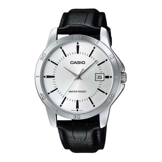 RELOJ CASIO CLASICO MTP-V004L-7A CUERO