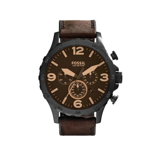 RELOJ FOSSIL JR1487 PULSO DE CUERO HOMBRE