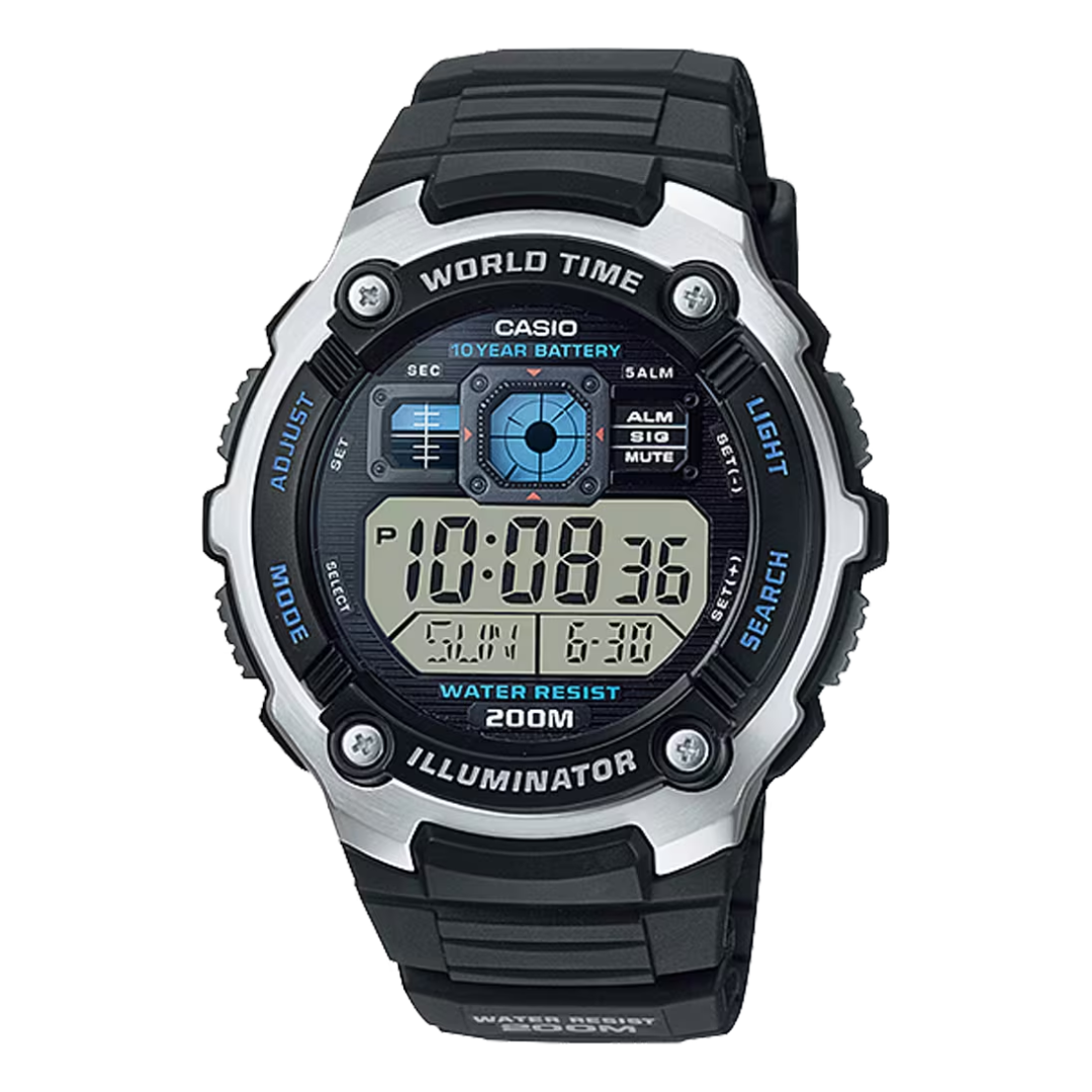 RELOJ CASIO AE-2000W-1A DIGITAL DEPORTIVO