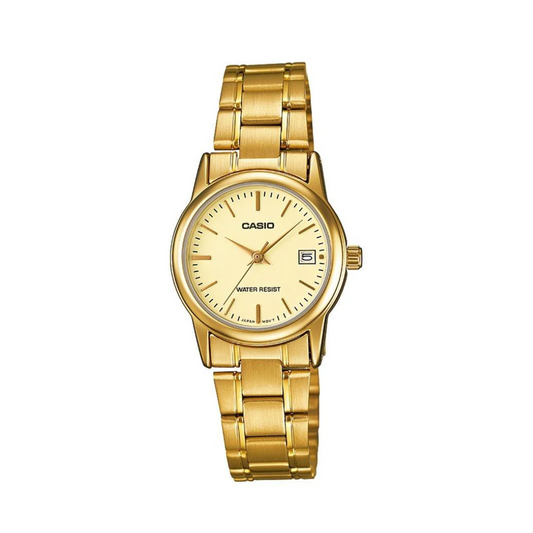 RELOJ CASIO MUJER LTP V002G 9A