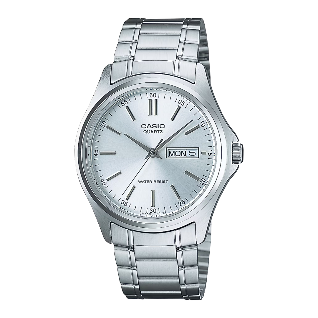 RELOJ CASIO MTP-1239D-2A ACERO HOMBRE