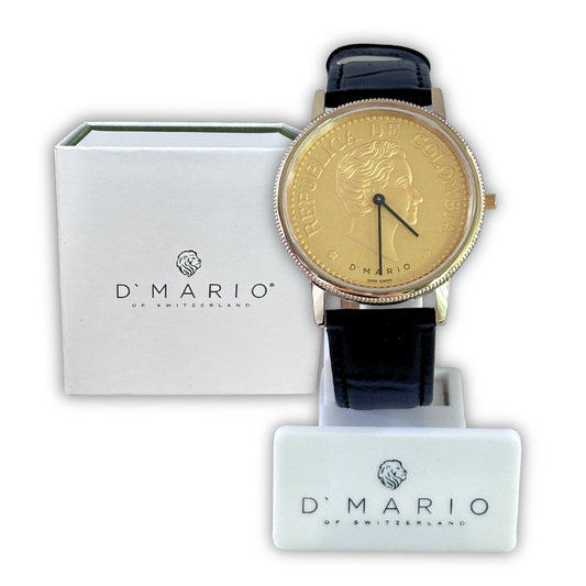 RELOJ D'MARIO ZL31800 CUERO