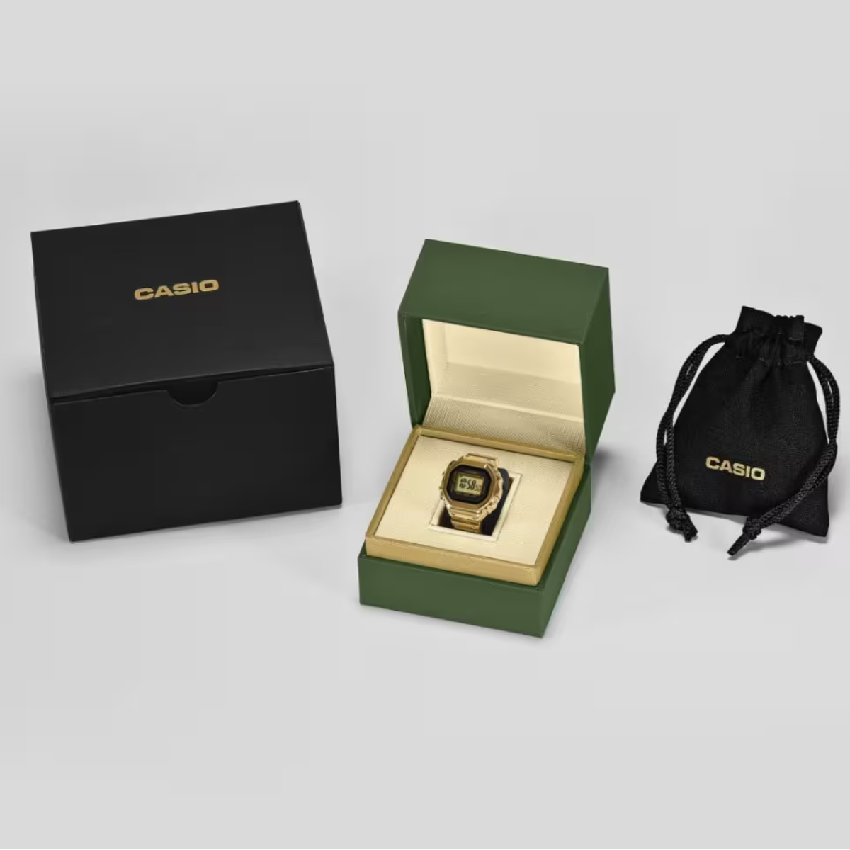 RELOJ CASIO ANILLO CRW-001G-9D 50 AÑOS UNISEX