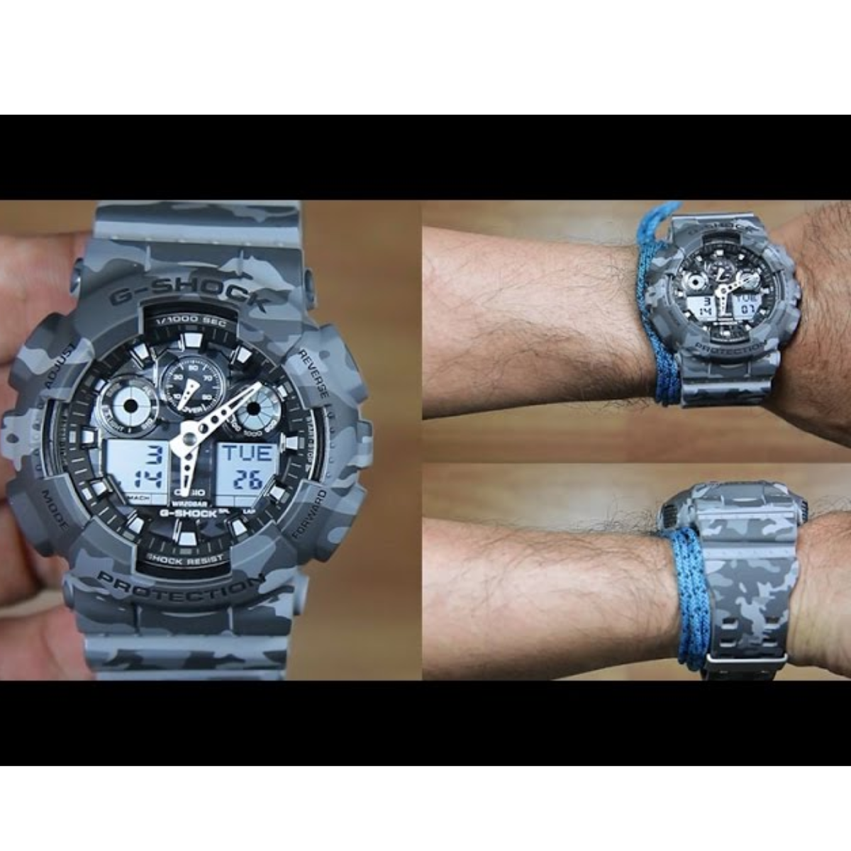 RELOJ CASIO G-SHOCK GA-100CM-8A CAMUFLADO