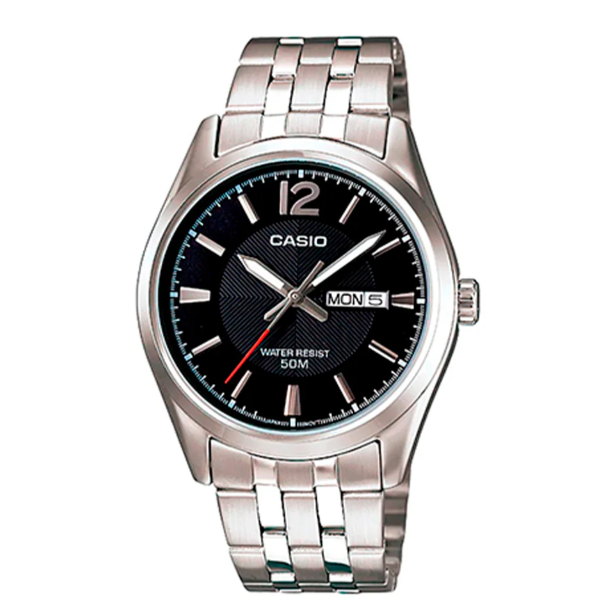 RELOJ CASIO MTP-1335D-1A ACERO HOMBRE