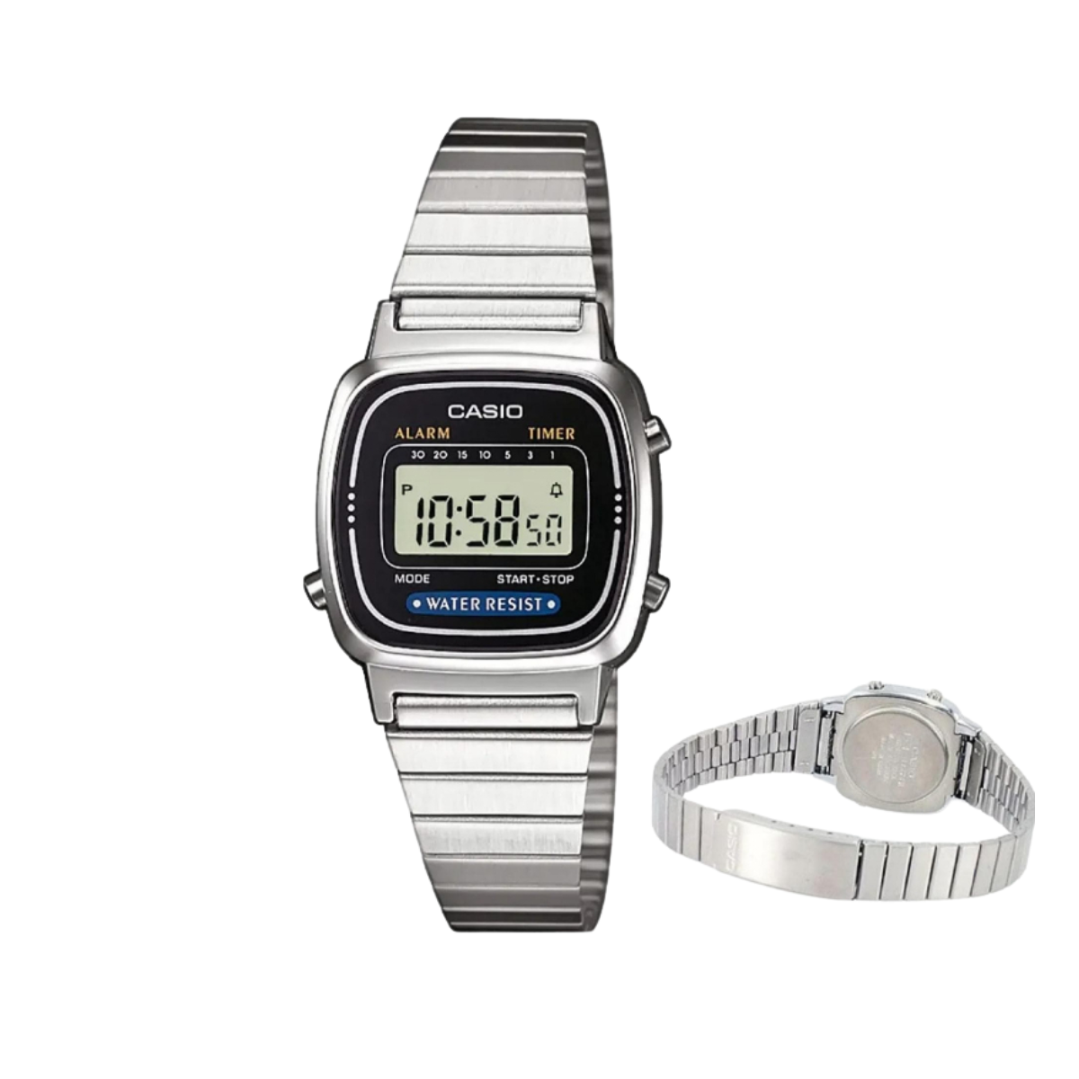 RELOJ CASIO LA-670WD-1D RETRO MINI