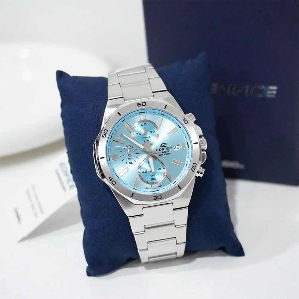 RELOJ CASIO EDIFICE EFV-640D-2B TIFANNY