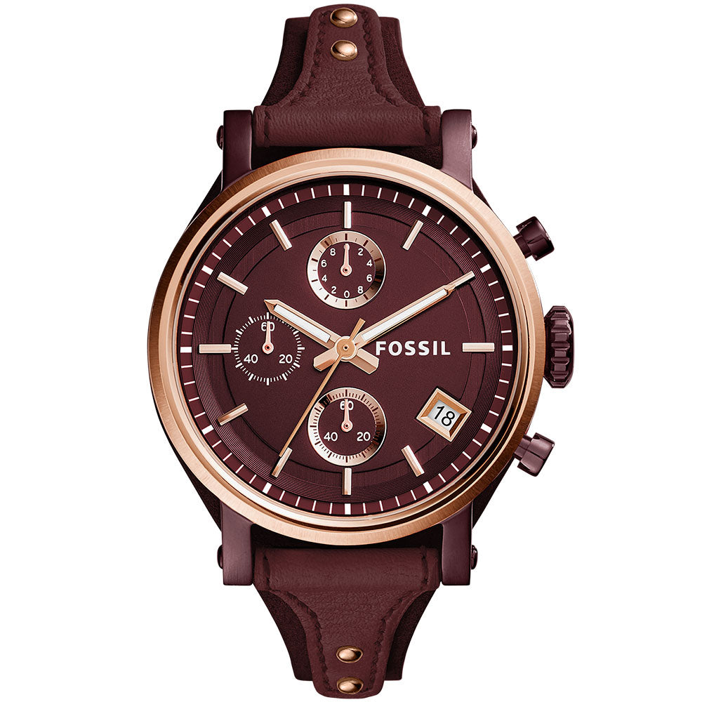 RELOJ FOSSIL ES4114 BOYFRIEND VINOTINTO MUJER