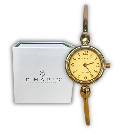 RELOJ D'MARIO FA0508 DAMA ELEGANTE ZAFIRADO