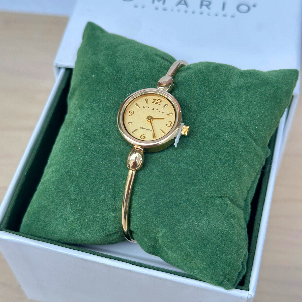 RELOJ D'MARIO FA0508 DAMA ELEGANTE ZAFIRADO