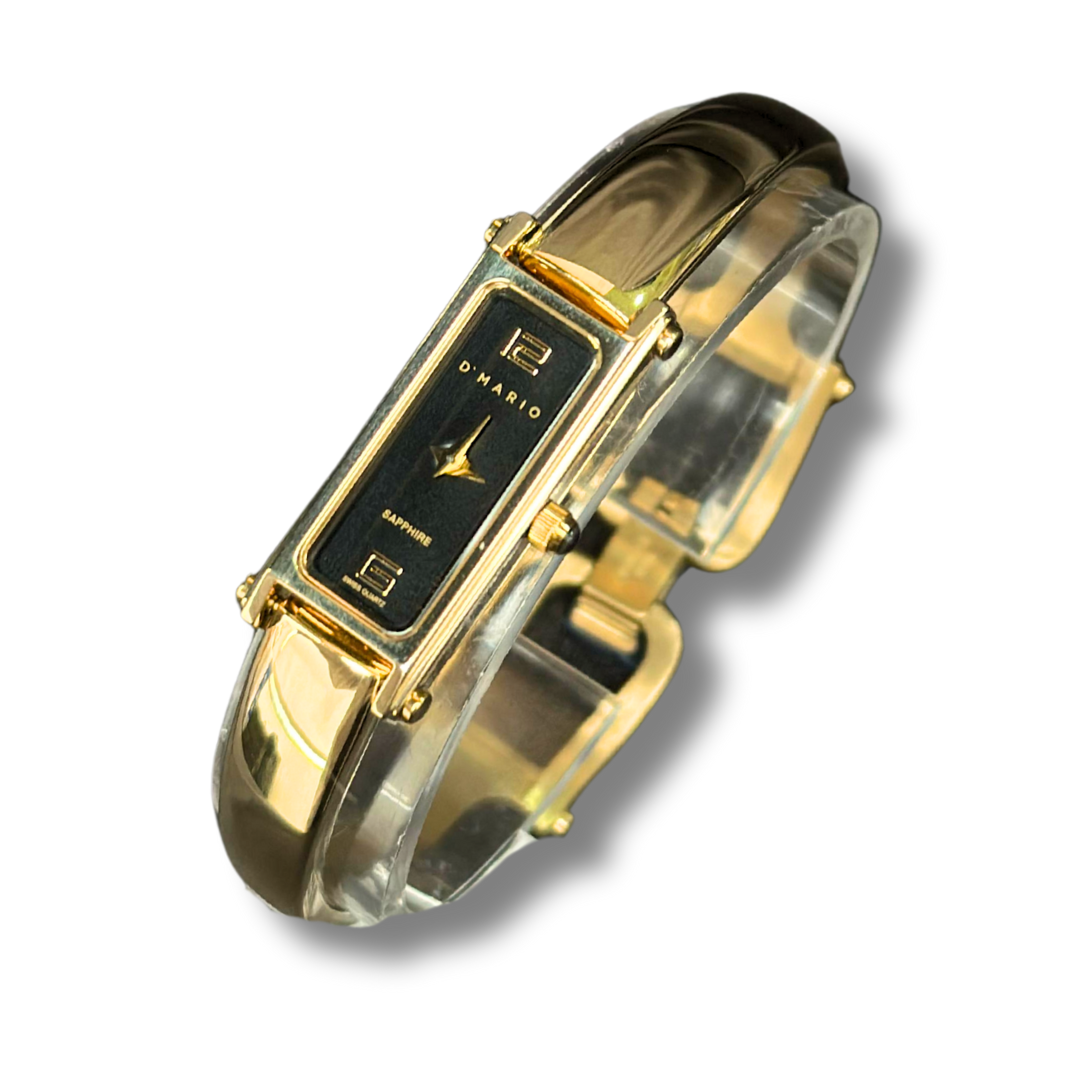 RELOJ D'MARIO DAMA FA9315 TIPO ARO CUADRADO