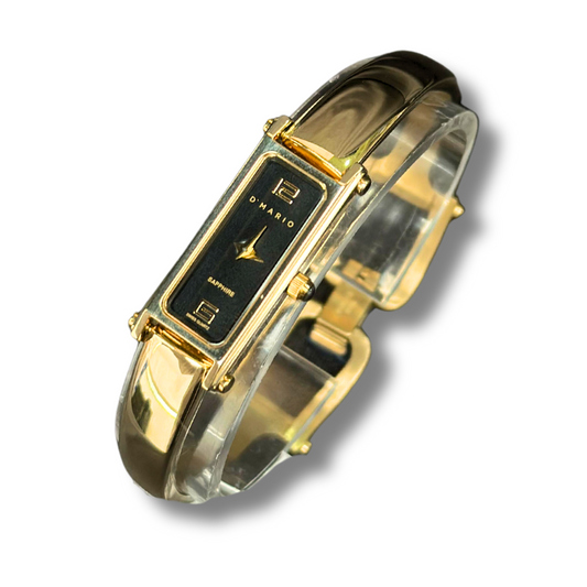 RELOJ D'MARIO DAMA FA9315 TIPO ARO CUADRADO