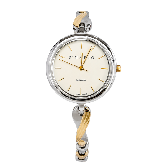 RELOJ D'MARIO FG1606 BICOLOR