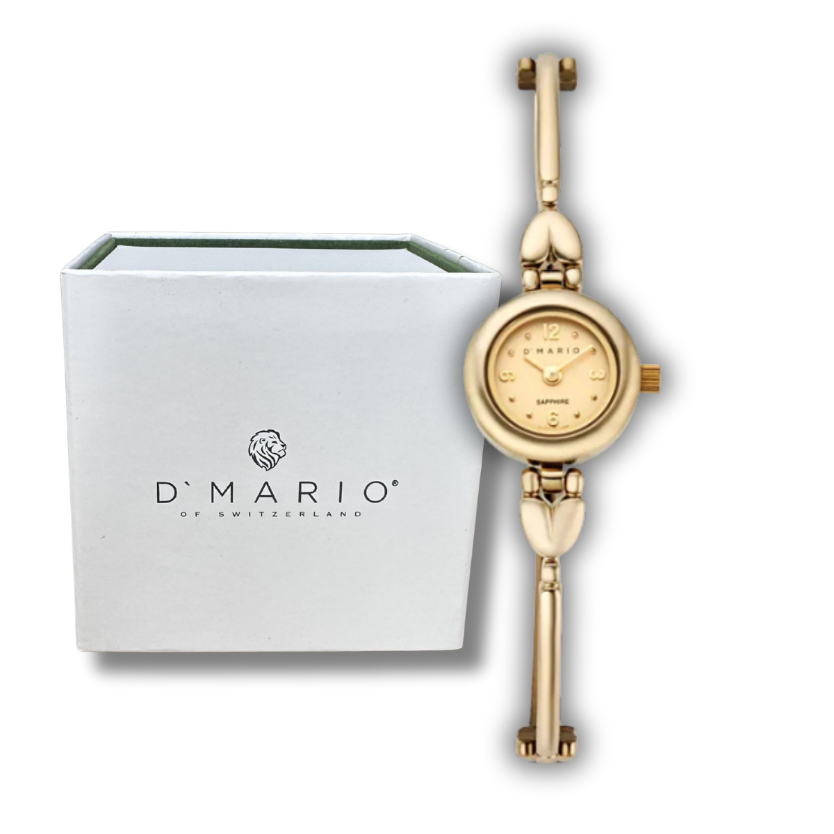 RELOJ D'MARIO FG0333 DORADO