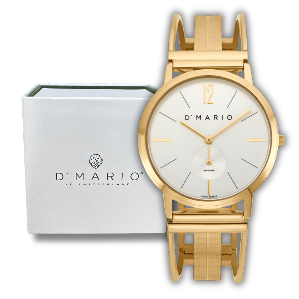 RELOJ D'MARIO ZE1023 HOMBRE PULSO ESQUELETO