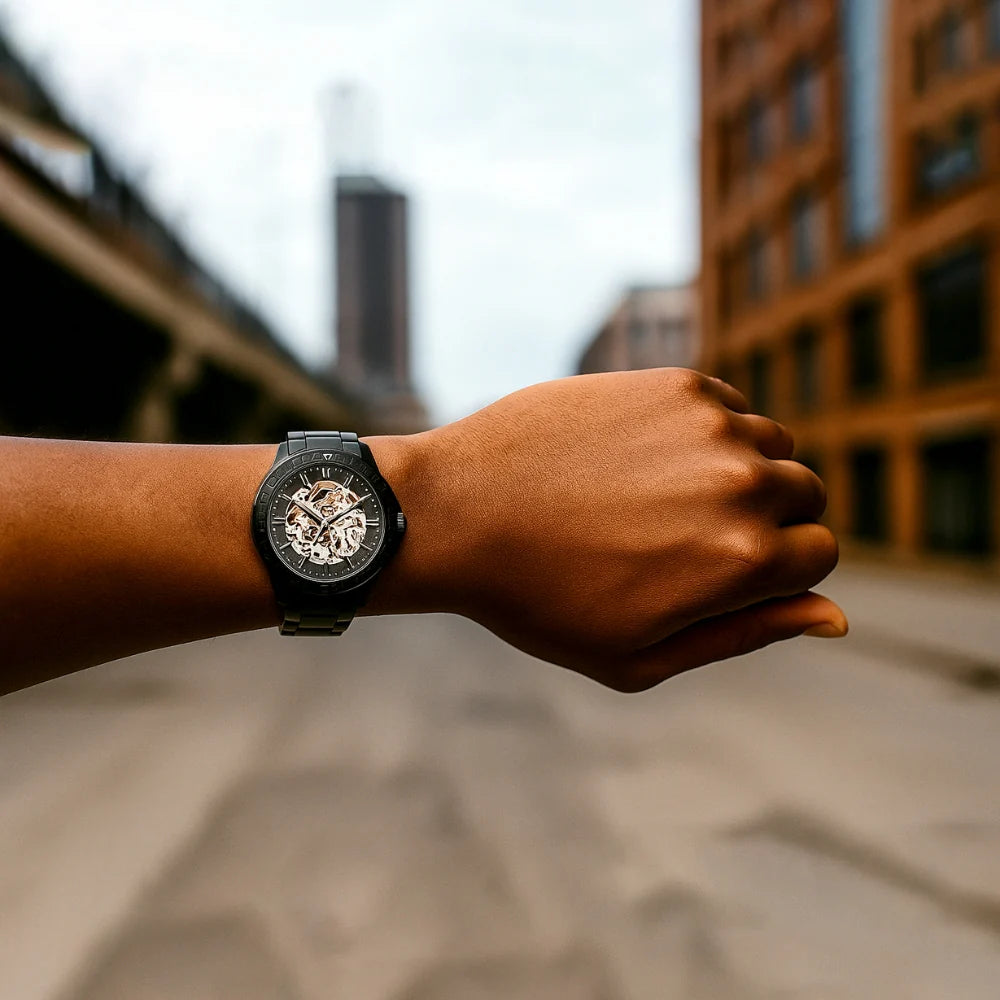 RELOJ FOSSIL BQ2679 ACERO NEGRO