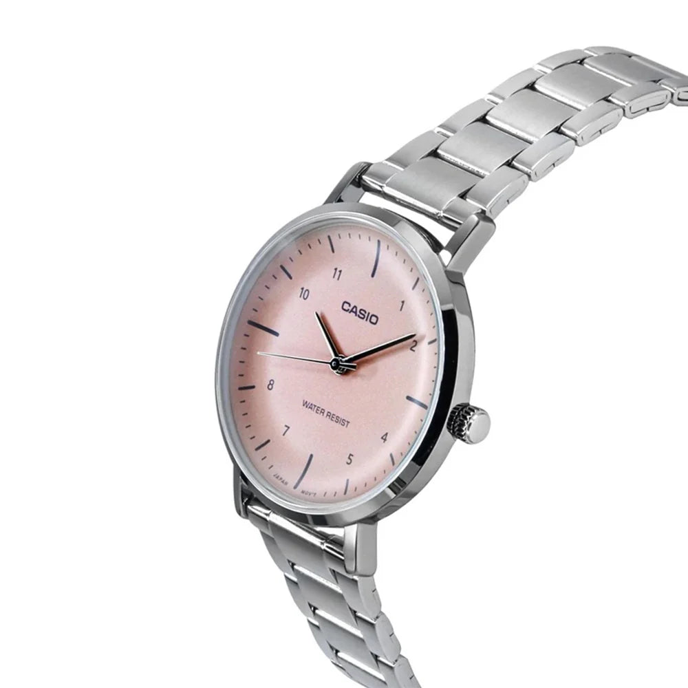 RELOJ CASIO LTP-VT03D-4B ACERO
