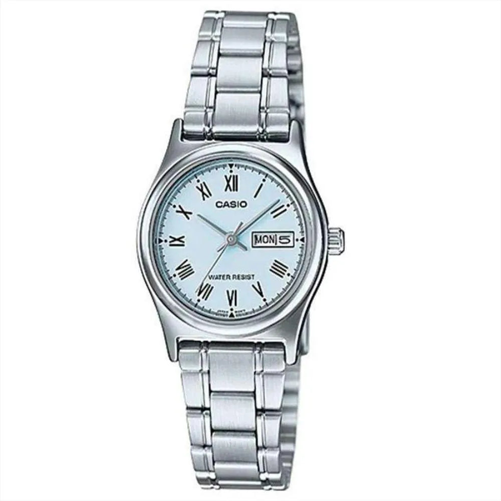 Reloj Casio Acero Dama LTP-V006D-2B 100% Original