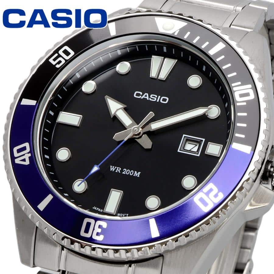 RELOJ CASIO MDV-107D-1A2 ACERO