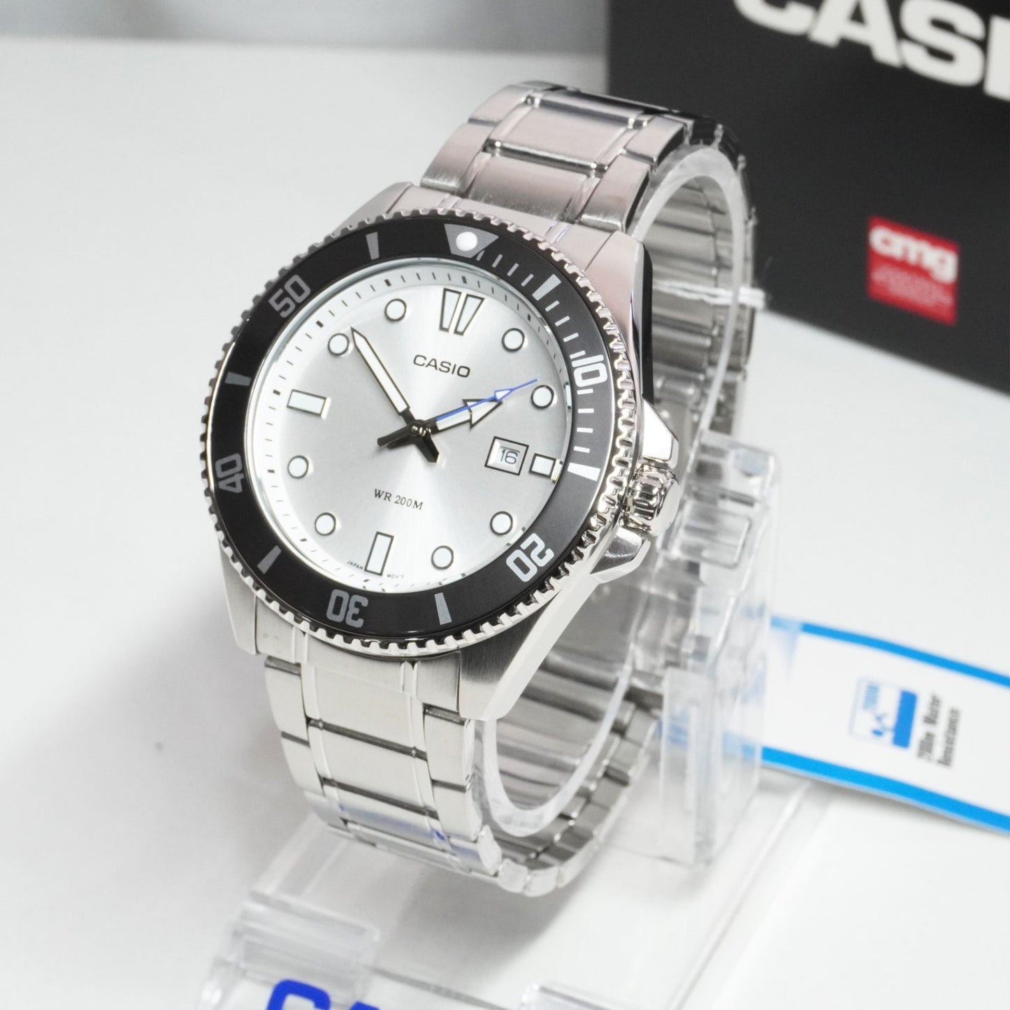 RELOJ CASIO ACERO MDV-107D-7A ACERO
