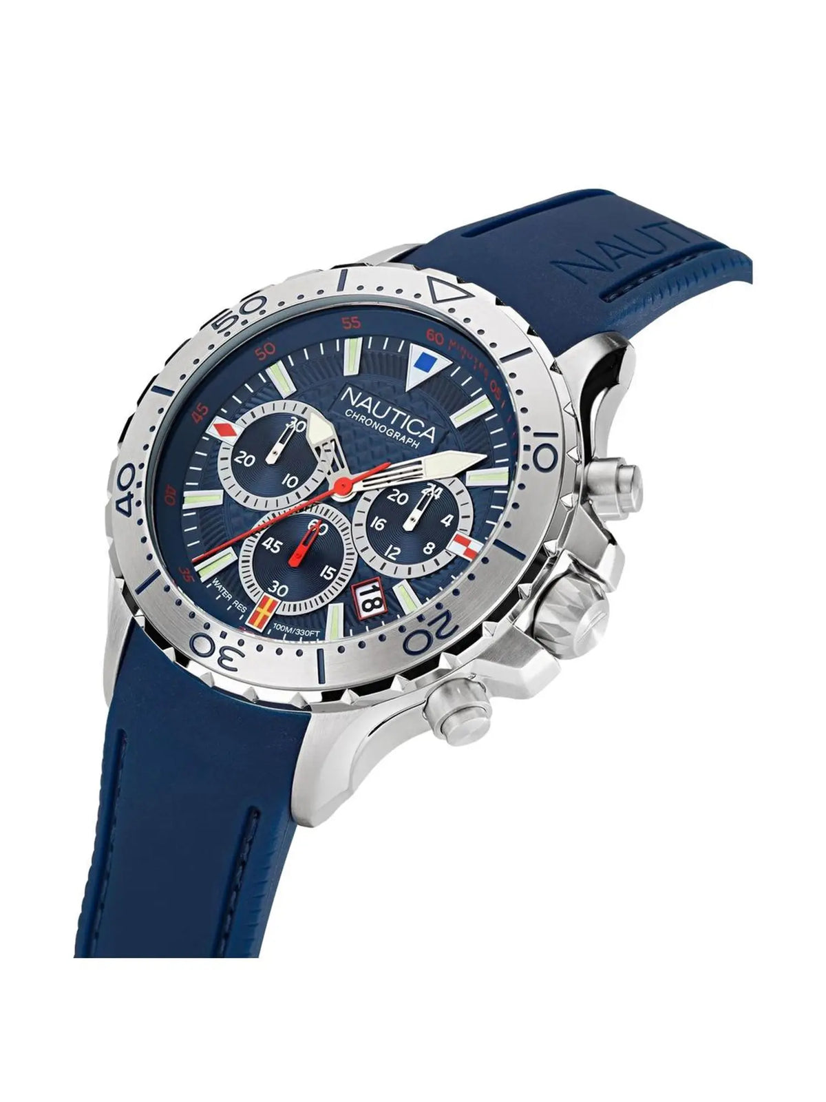 RELOJ NAUTICA NAPNSF201 BANDERAS SILICONA