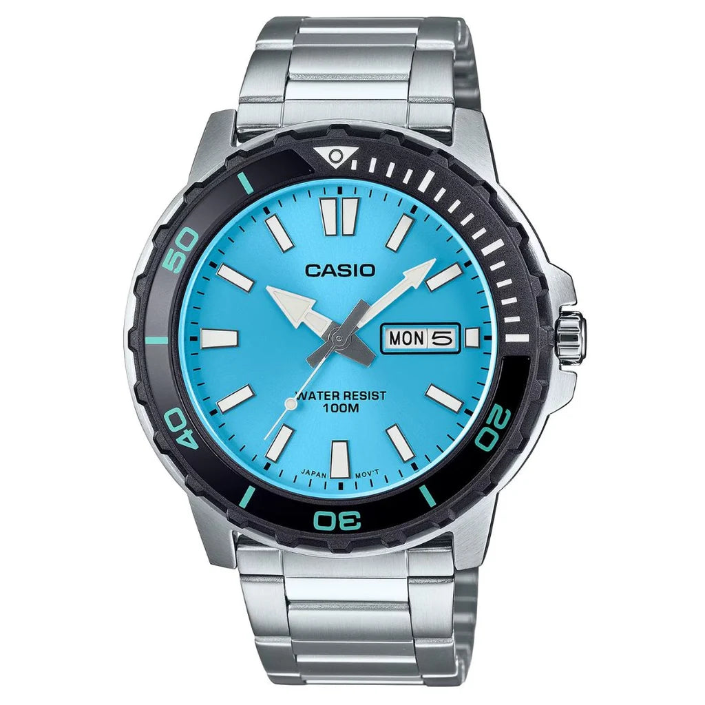 RELOJ CASIO MTD-125D-2A3 ACERO