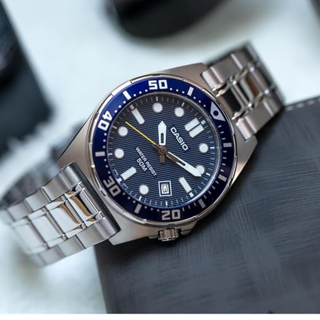 RELOJ CASIO MTD-135D-2AVDF ACERO