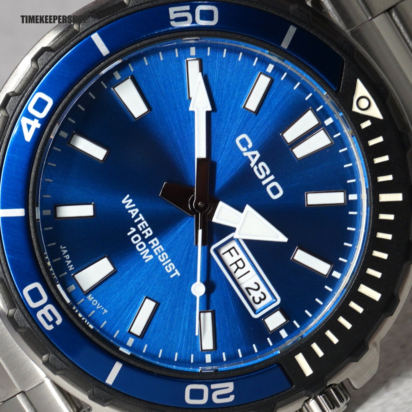 RELOJ CASIO MTD-125D-2A1 ANALOGO ACERO
