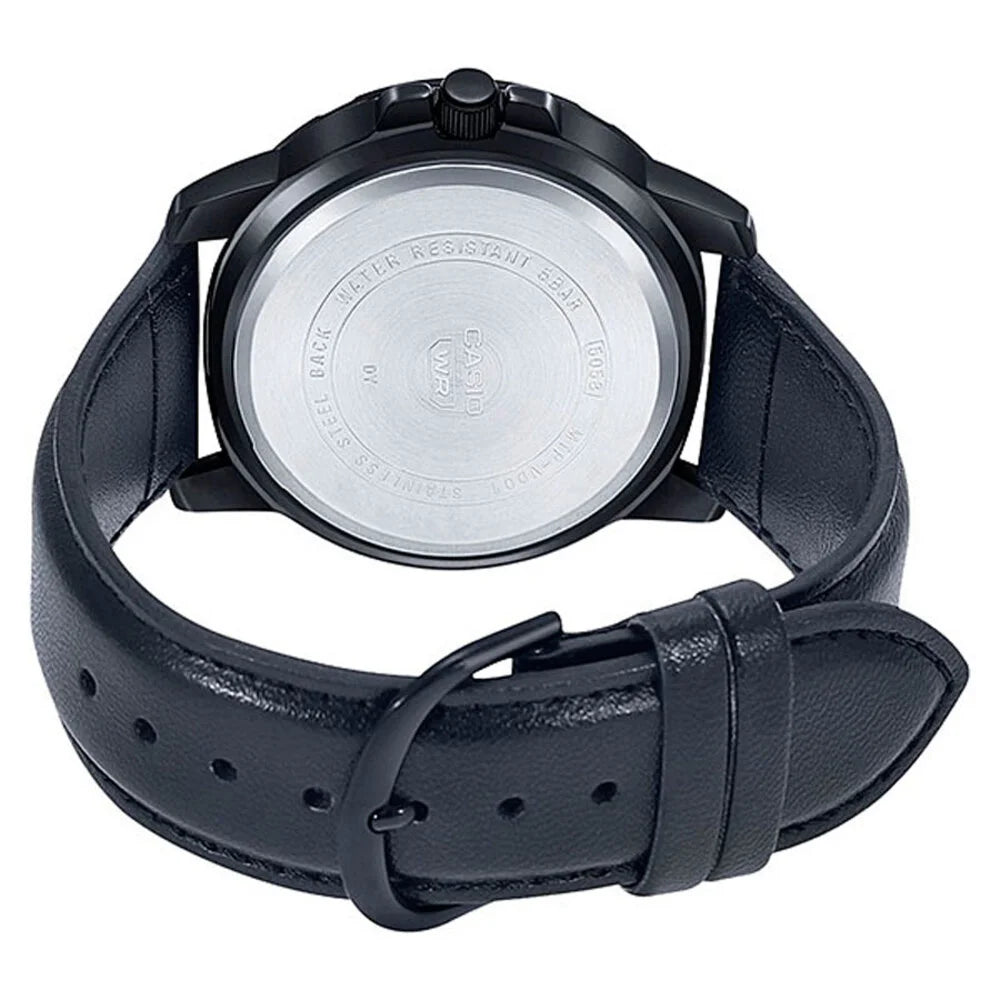 RELOJ CASIO MTP-VD01BL-1B CUERO