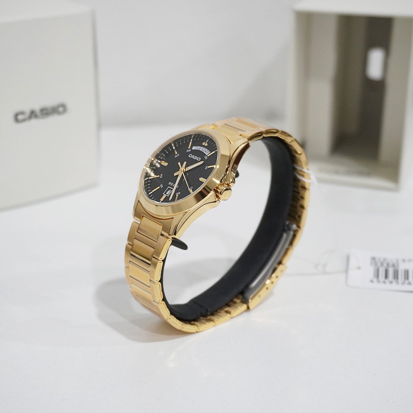 RELOJ CASIO MTP-1370G-1A ACERO DORADO