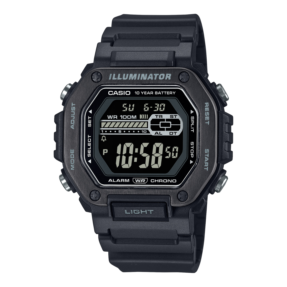 RELOJ CASIO DIGITAL MWD-110HB-1B