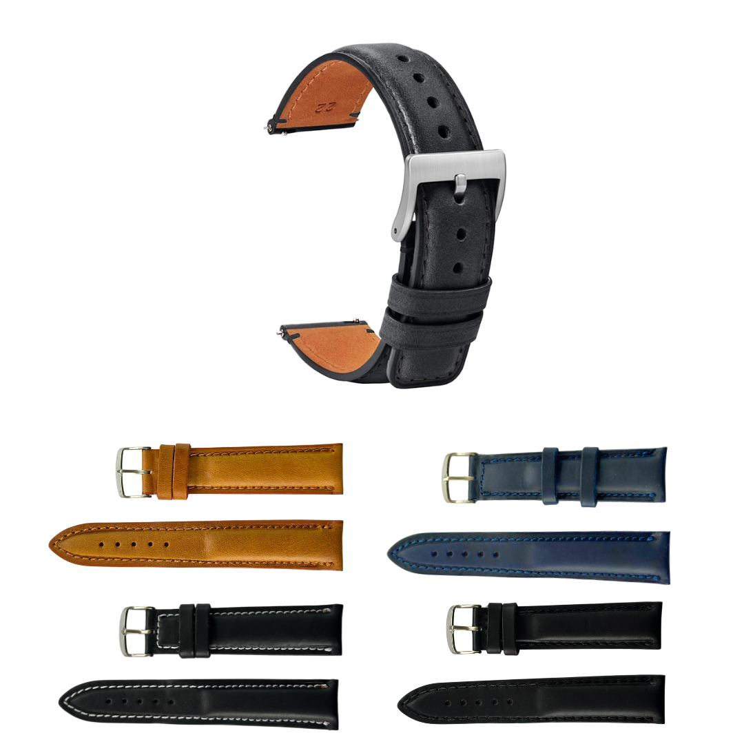 PULSO CORREA PARA RELOJ EN CUERO GENERICO 22 MM