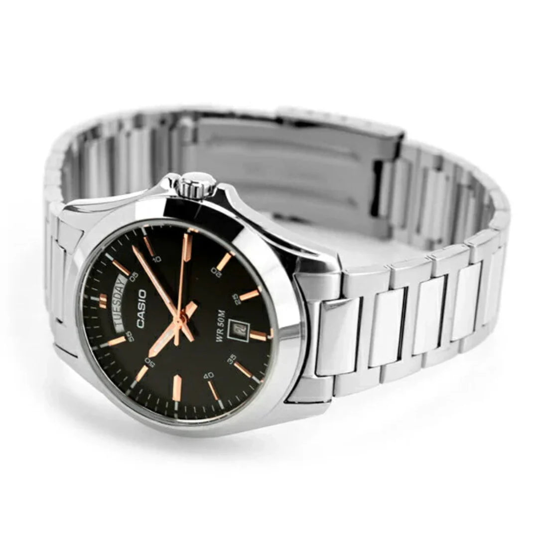 RELOJ CASIO MTP-1370D-1A2 ACERO
