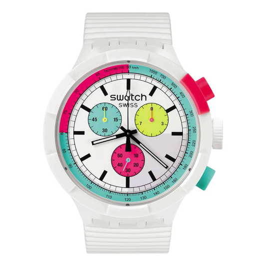 RELOJ SWATCH SB06W100 THE PURITY OF NEON