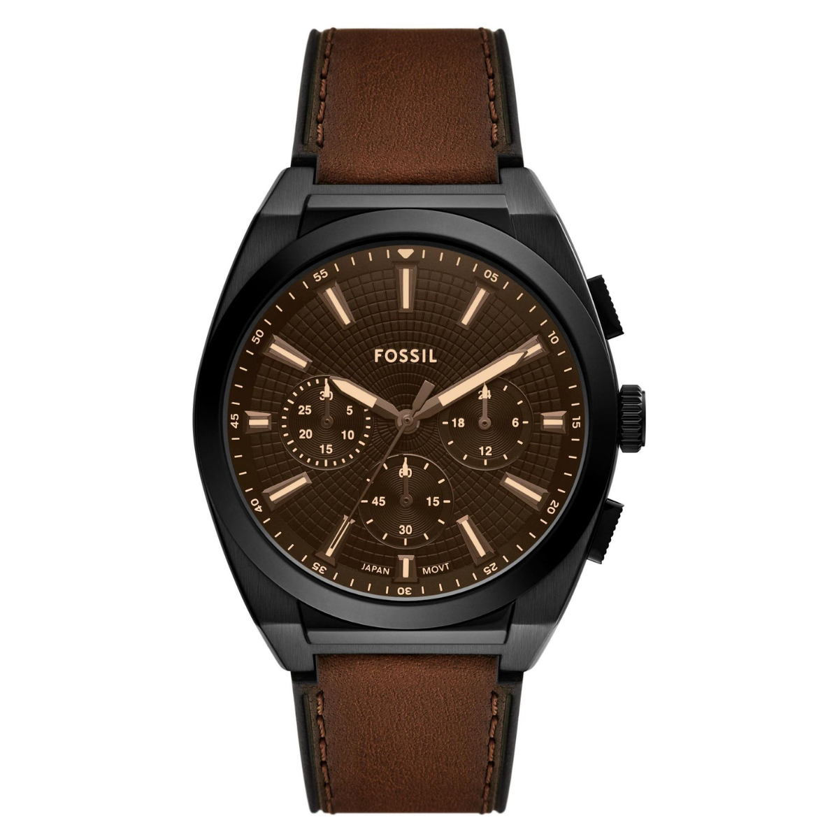 RELOJ FOSSIL FS6108 CUERO MARRON