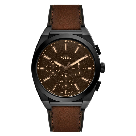 RELOJ FOSSIL FS6108 CUERO MARRON