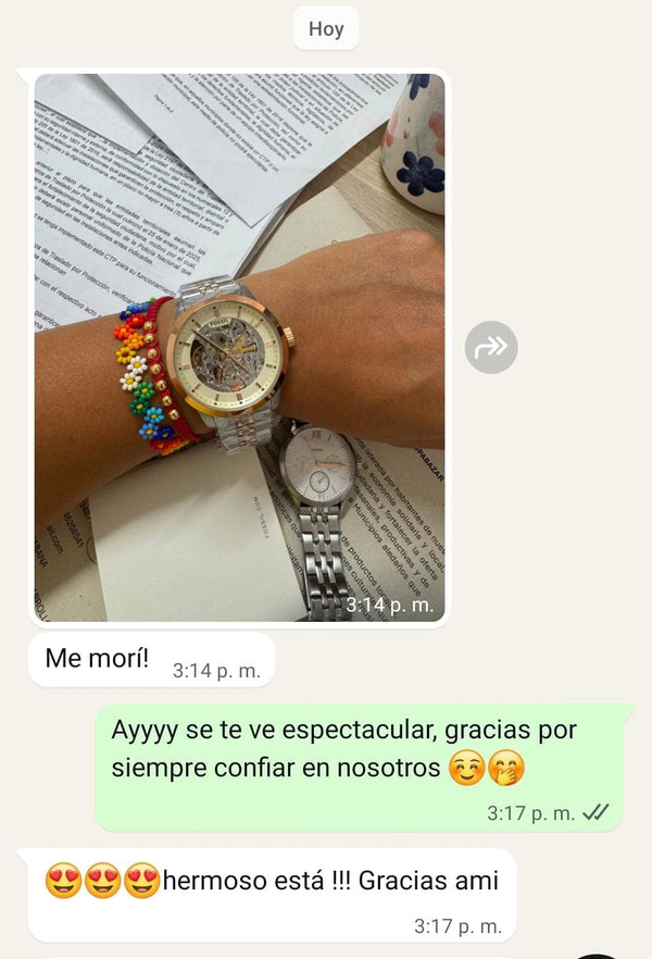 Testimonio WhatsApp Time Home