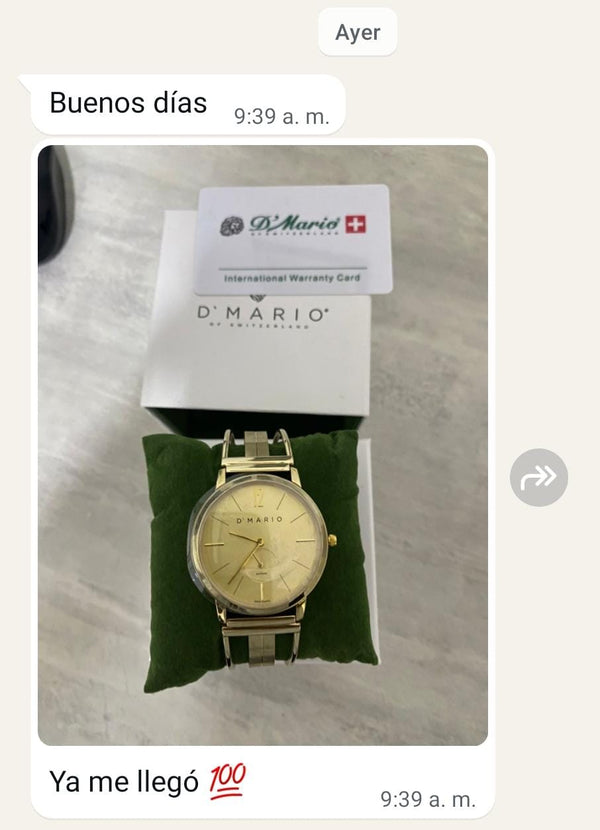 Testimonio WhatsApp Time Home