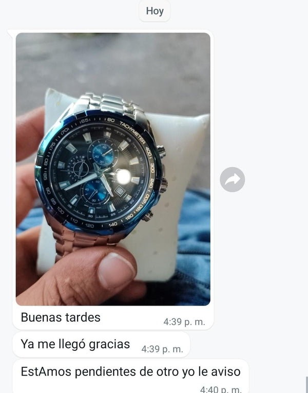 Testimonio WhatsApp Time Home