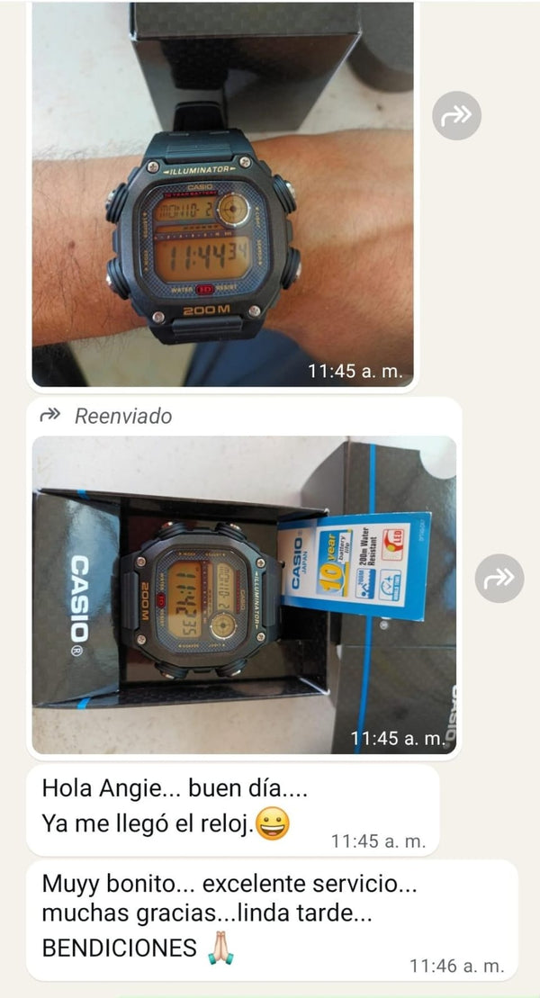 Testimonio WhatsApp Time Home