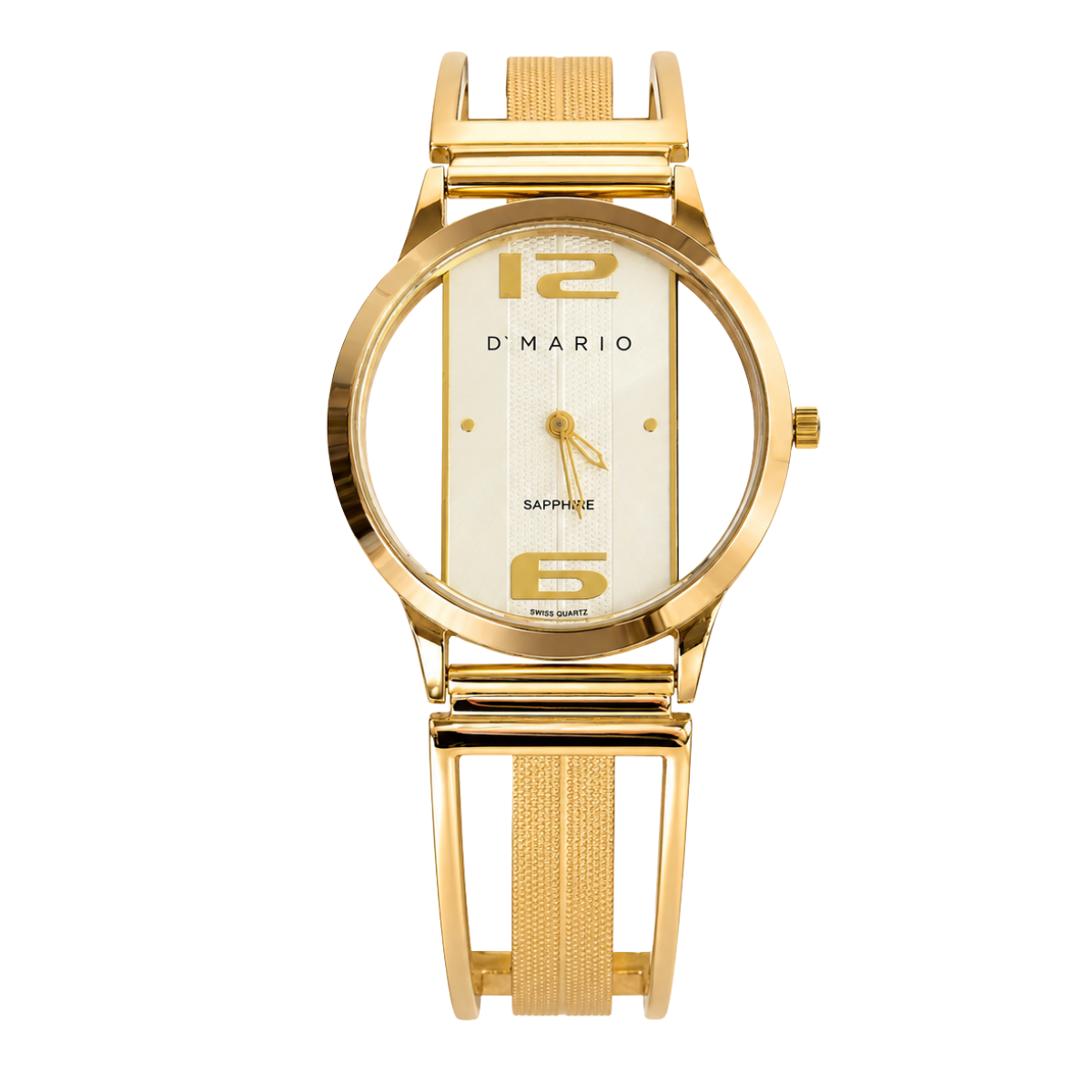 RELOJ D'MARIO ZE1168 DOBLE ZAFIRO