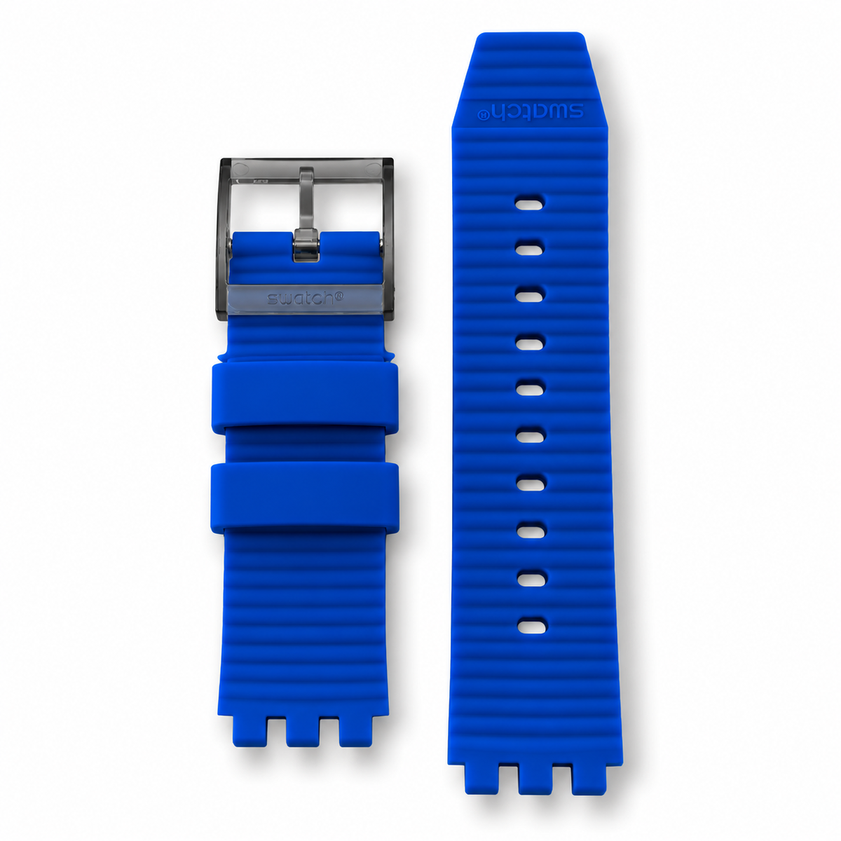 CORREA PULSO PARA RELOJ SWATCH AZUL MEDIDA 25 MM