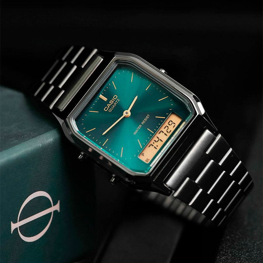 RELOJ CASIO AQ-230EGG-3A ACERO